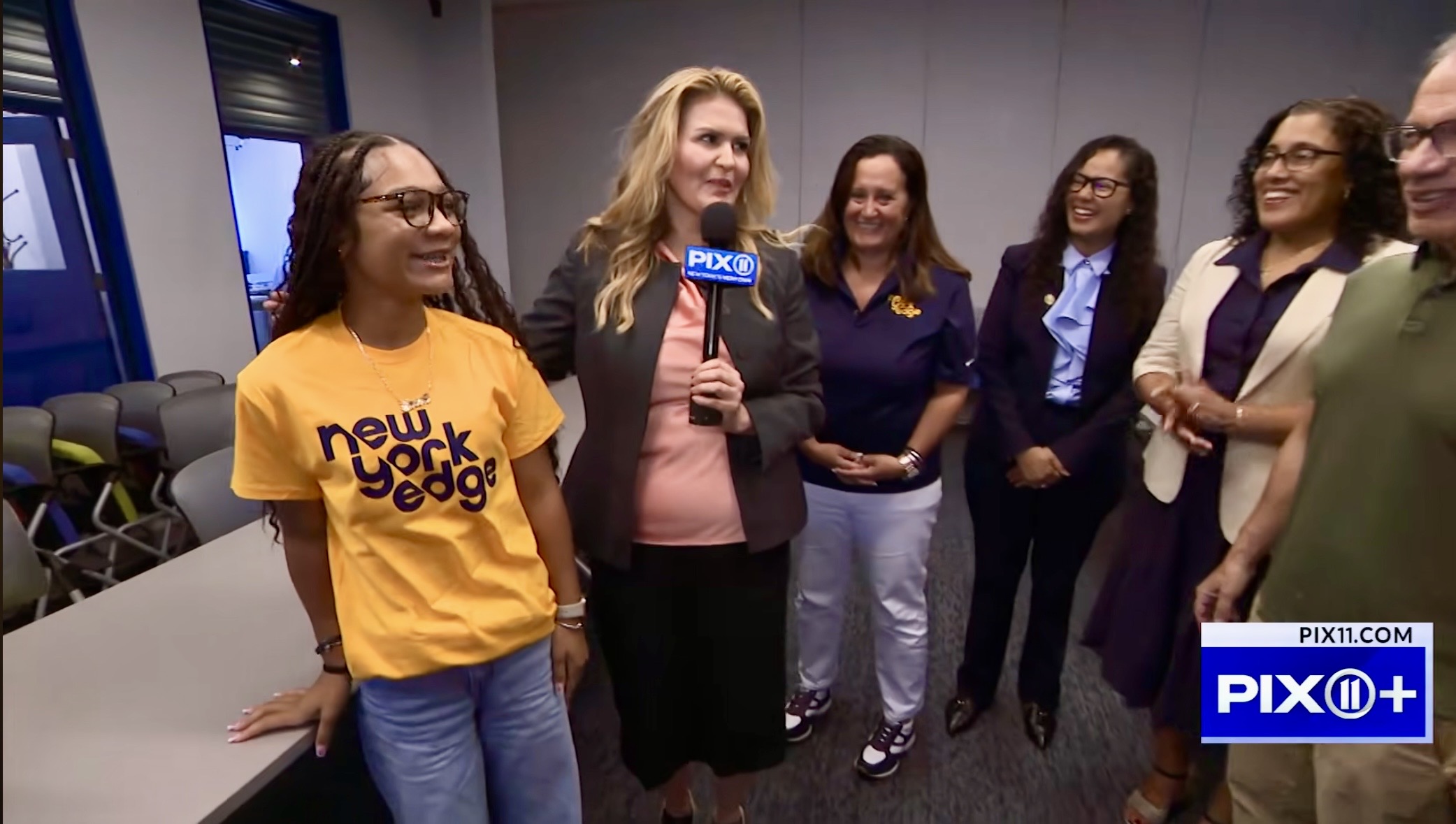 PIX 11 featured MONS DYCD and NY Esge during NYC Nonprofit Week
                                           